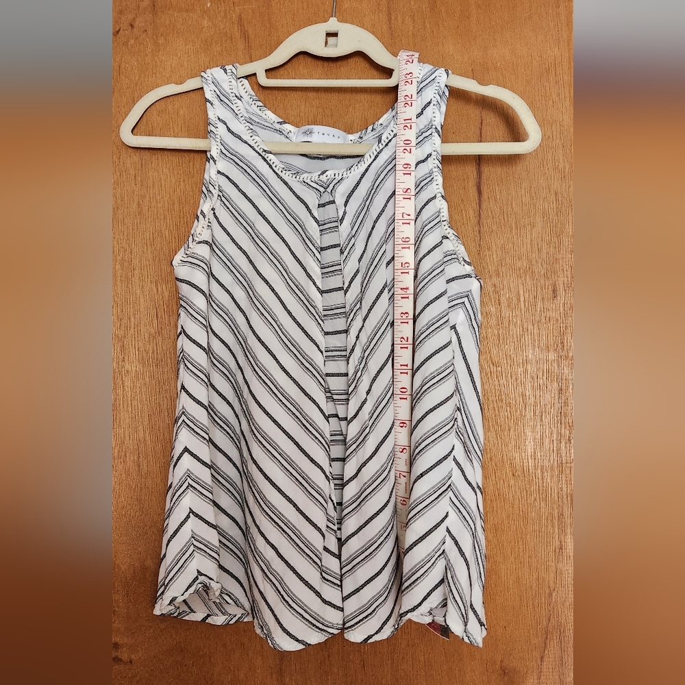 Striped Sleeveless Top